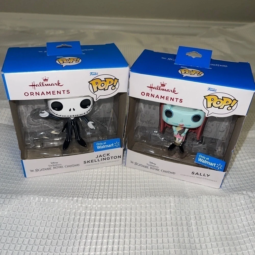 2021 Hallmark Funko POP Nightmare Before Christmas Jack & Sally ornament